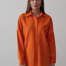 Uzun Kol Gömlek - Oranj