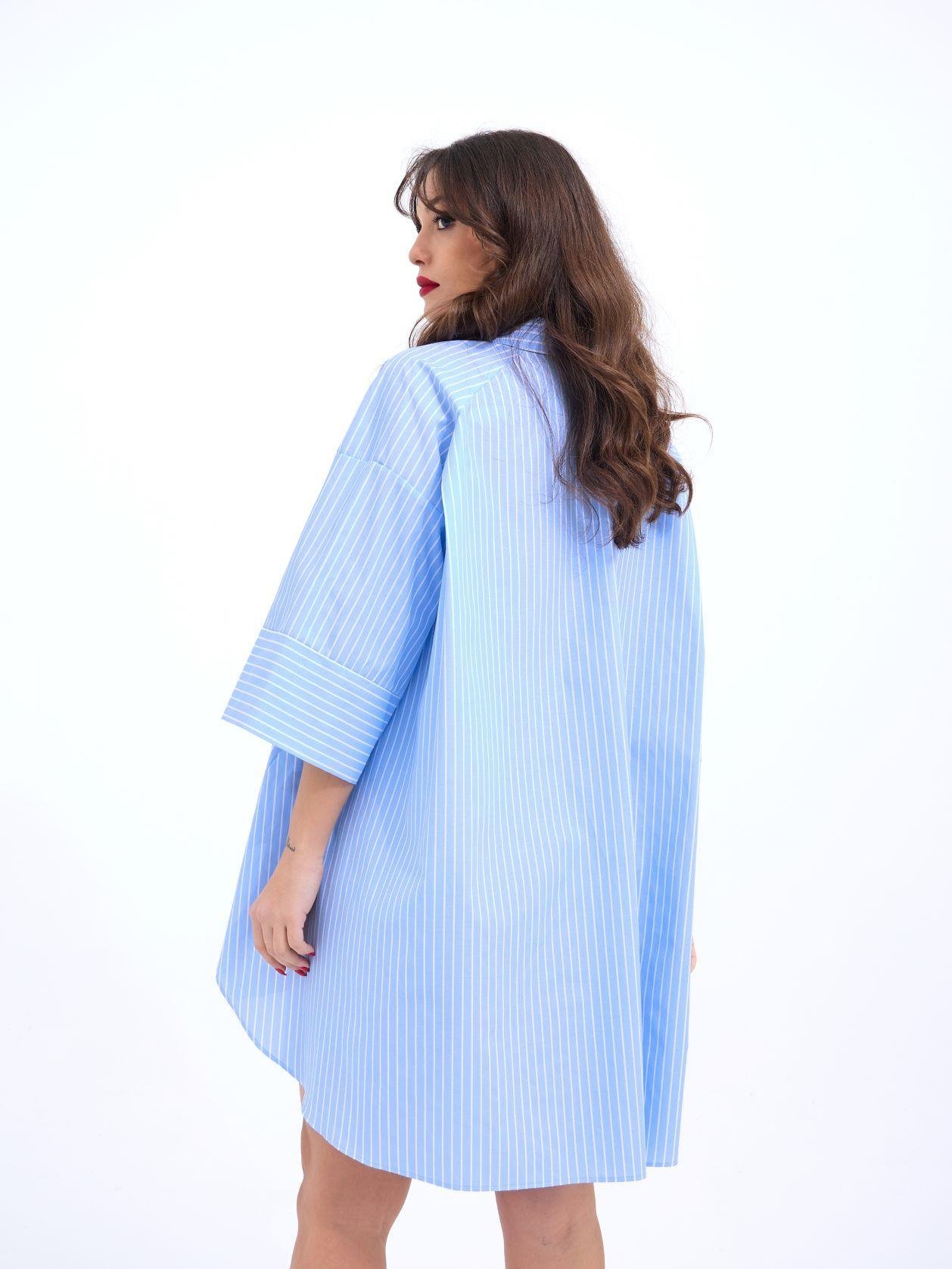 4328 GÖMLEK-DENVER ÇİZGİLİ - Görsel 3