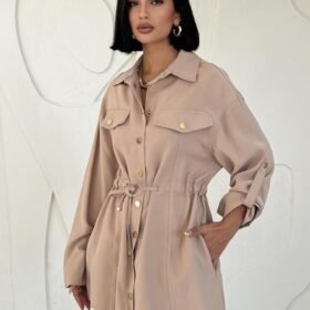 Vizon Çıtçıtlı Tünelli Gömlek