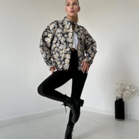 Desenli Papatya Desen Mont