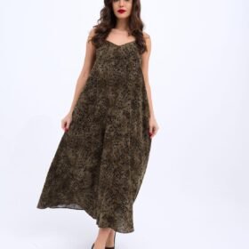 6250 ELBİSE-SİYAH HAKİ