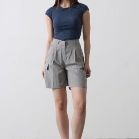 Cargo Cepli Şort - Gri