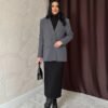 Füme Blazer Ceket