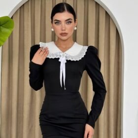 Coventry Yakalı Elbise