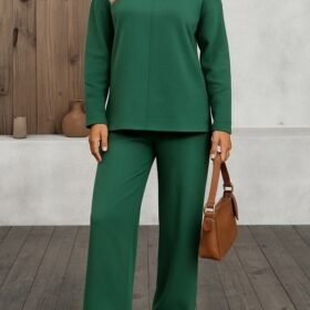 Kadın Uzun Kollu Triko Ikili Takım