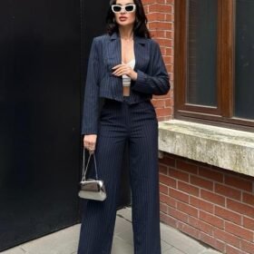 Renata Çizgili Pantolon Takım 9568-24