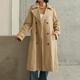 Camel Uzun Kemerli Trençkot