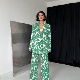 Yeşil Ceket Ve Pantolon Takım