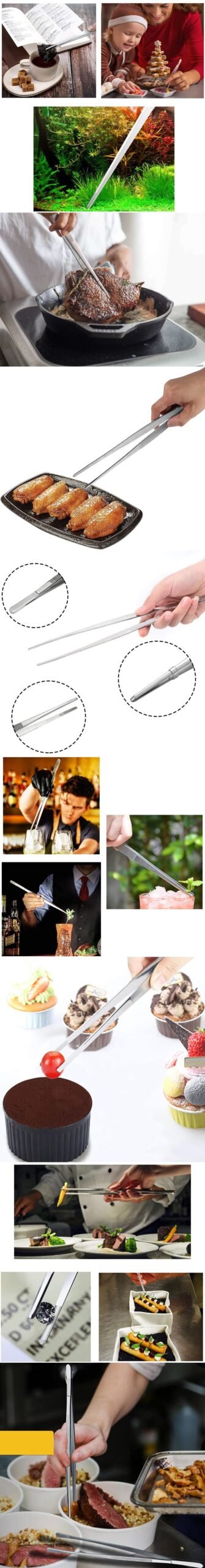 Turk Çelik Cımbız Maşa A.Milano Design 2 ADET - Görsel 2