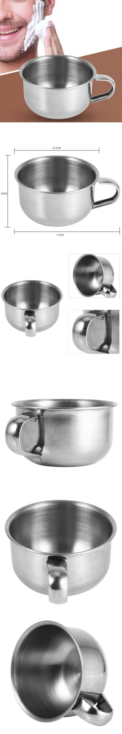 Turk Zwanziger Çelik Tıraş Tası - Görsel 2