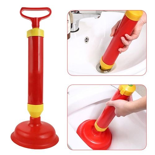 Turk UnBlocker Pistonlu Klozet Lavabo Gider Açıcı Pompa