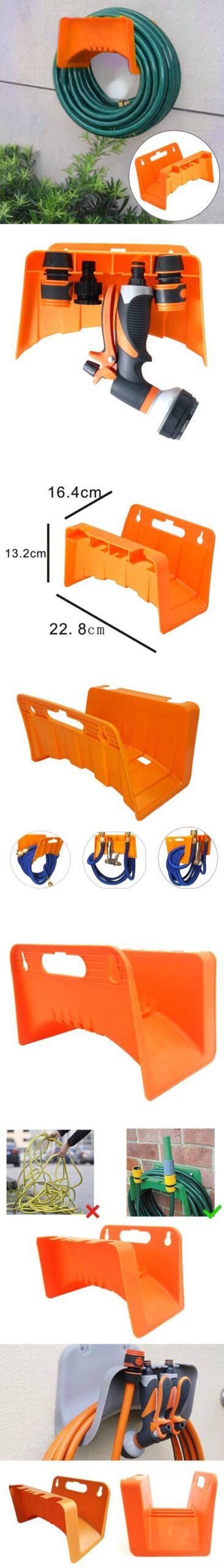 Turk Duvara Monte Malzeme Askılı Hortum ve Kablo Askısı - Görsel 2