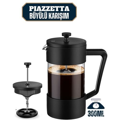 Turk French Press 300 Ml Piazzetta Büyülü Karışım