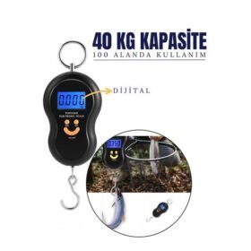 Turk Balıkçı Tipi Dijital 100 Alanda Kullanım El Tartısı