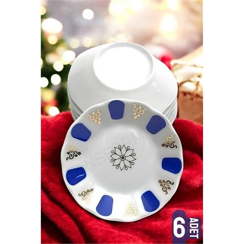 Turk Melamin Çay Tabağı 6 Adet Geleneksel Türk Çay Bardağı Altlığı