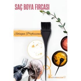 Turk Dar Uçlu Saç Boya Fırçası Balyaj Fırçası Solingen Professional
