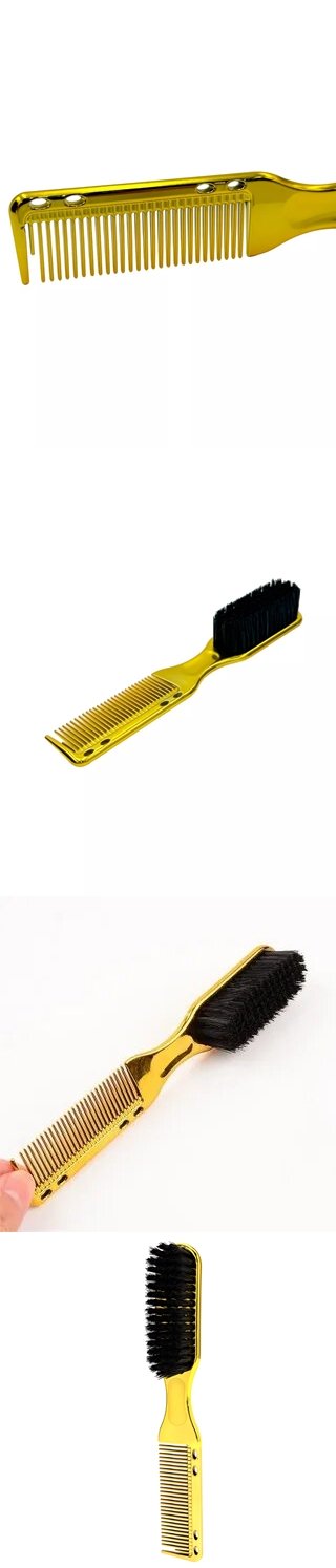 Turk Gold Sakal Bıyık Tarama Fırçası - Görsel 2