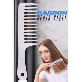 Turk Geniş Dişli Masaj Etkili Saç Açma Tarağı