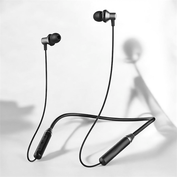 Boyun Bantlı Kablolu Kulaklık ANC Özelliği Uzun Şarj Süreli Sporcu Kulaklığı - Görsel 3