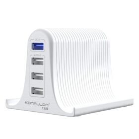 C52Q 4 USB 3.0 Quick Standlı Seyahat Şarj Cihazı-(5796)