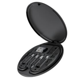 SN06 3in1 Kablo ve Kart Düzenleyici - Siyah-(5796)