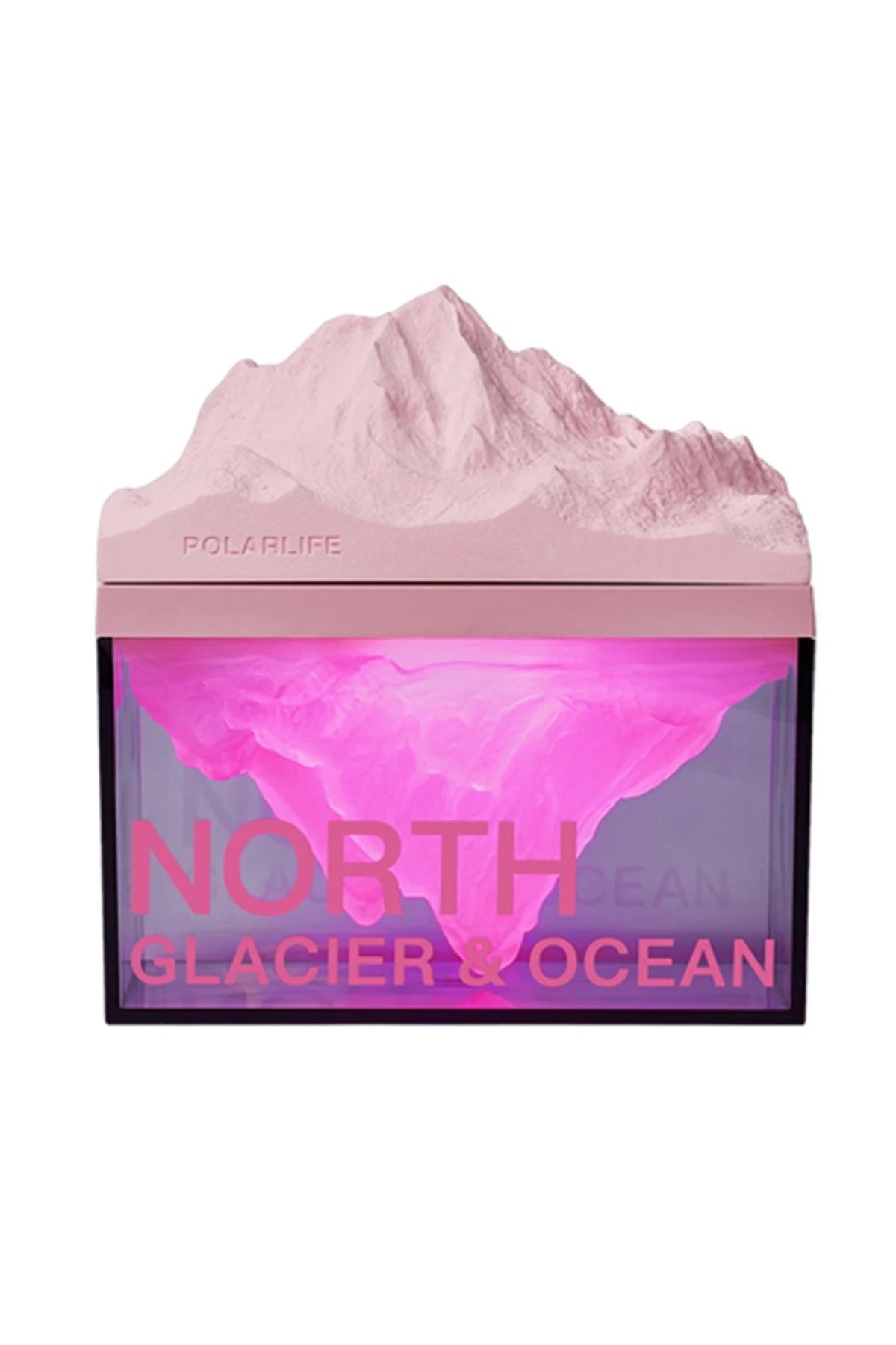 Z4 Kuzey Okyanus Temalı Gece Lambası Özellikli BT Kablosuz Hoparlör - Pembe-(5796)