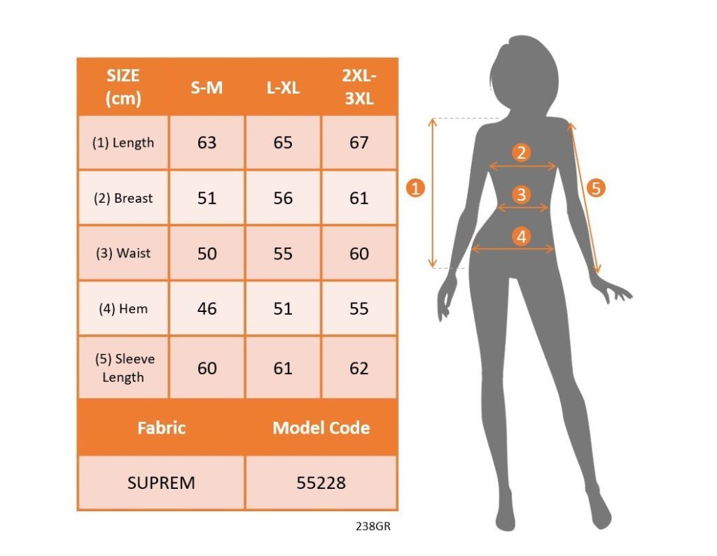 Kadın Uzun Kollu V Yakalı Desenli Süprem Bluz - Görsel 4