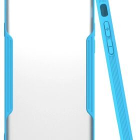 iPhone 6 Kılıf Platin Silikon - Mavi-(5796)