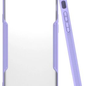 iPhone 6 Kılıf Platin Silikon - Lila-(5796)