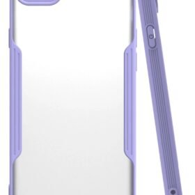 iPhone 7 Kılıf Platin Silikon - Lila-(5796)