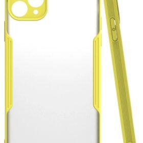 iPhone 11 Pro Kılıf Platin Silikon - Sarı-(5796)