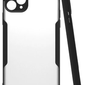 iPhone 11 Pro Max Kılıf Platin Silikon - Siyah-(5796)