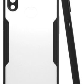 Samsung Galaxy A10S Kılıf Platin Silikon - Siyah-(5796)