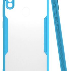 Samsung Galaxy A11 Kılıf Platin Silikon - Mavi-(5796)