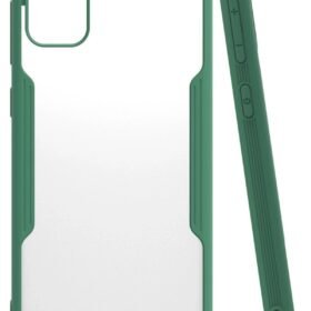 Samsung Galaxy M31 Kılıf Platin Silikon - Yeşil-(5796)