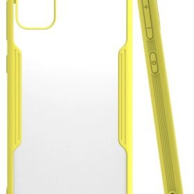 Samsung Galaxy M31 Kılıf Platin Silikon - Sarı-(5796)