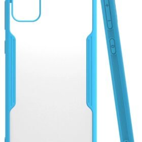 Samsung Galaxy M31 Kılıf Platin Silikon - Mavi-(5796)