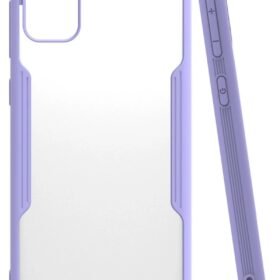 Samsung Galaxy M31 Kılıf Platin Silikon - Lila-(5796)