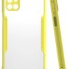 Samsung Galaxy M31S Kılıf Platin Silikon - Sarı-(5796)