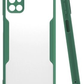 Samsung Galaxy M31S Kılıf Platin Silikon - Yeşil-(5796)