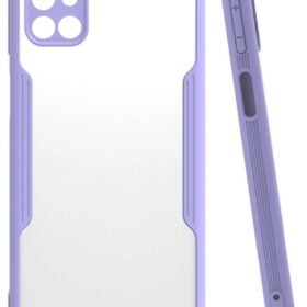 Samsung Galaxy M31S Kılıf Platin Silikon - Lila-(5796)