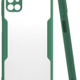 Samsung Galaxy M51 Kılıf Platin Silikon - Yeşil-(5796)
