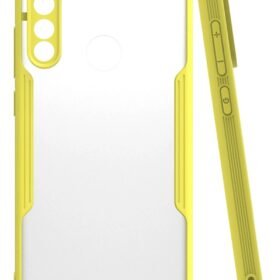 Xiaomi Redmi Note 8 Kılıf Platin Silikon - Sarı-(5796)