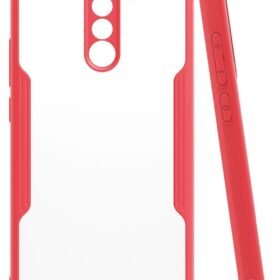Xiaomi Redmi Note 8 Pro Kılıf Platin Silikon - Pembe-(5796)