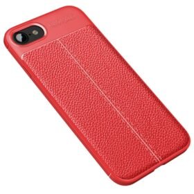 iPhone 7 Kılıf Auto Focus Kapak - Kırmızı-(5796)