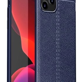 iPhone 12 Pro Kılıf Auto Focus Kapak - Lacivert-(5796)