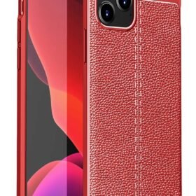 iPhone 12 Pro Kılıf Auto Focus Kapak - Kırmızı-(5796)