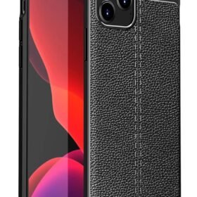 iPhone 12 Pro Max Kılıf Auto Focus Kapak - Siyah-(5796)