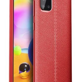 Samsung Galaxy A31 Kılıf Auto Focus Kapak - Kırmızı-(5796)