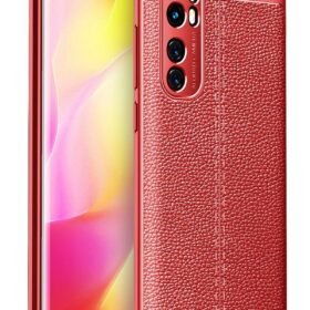 Xiaomi Mi Note 10 Lite Kılıf Auto Focus Kapak - Kırmızı-(5796)